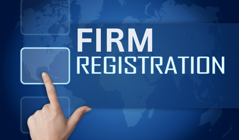 firm registration